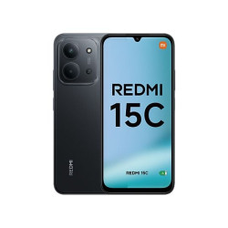 Xiaomi Redmi 15C Ecrã de 6,9" - 4GB - 256GB - Câmara principal de 50MP - Bateria de 6000mAh - Cor preta