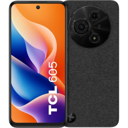 TCL 605 6,75" - 4GB - 128GB - Câmara 50MP - Bateria 5200mAh - Cor Preto