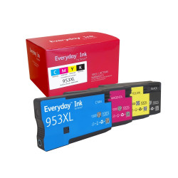 Xerox Everyday HP 953XL Pack de 4 Cartuchos de Tinta Remanufacturados - Substitui L0S70AE/F6U16AE/F6U17AE/F6U18AE/L0S58AE/F6U12A