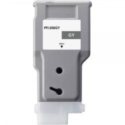 Canon PFI206 Cinzento Cartucho de Tinta Pigmentada Genérico - Substitui PFI206GY/5312B001