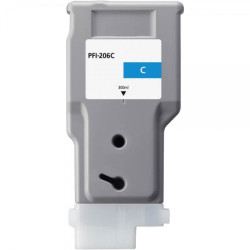 Canon PFI206 Ciano Cartucho de Tinta Pigmentada Genérico - PFI206C/5304B001