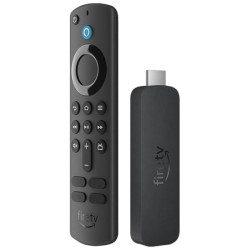 Amazon Fire TV Stick 4K Wi-Fi 6E Bluetooth 5.2 - Resolução até 4K - Dolby Vision-Atmos e HDR10+ - Capacidade de 8 GB