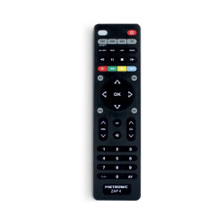 Metronic Comando universal para ZAP 4 EVO 5 TV + TDT + SAT + DVD - Preto