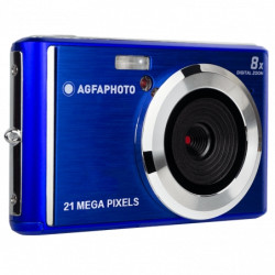 Máquina fotográfica digital Agfaphoto DC5200 - Sensor CMOS - Zoom ótico 8x - Azul