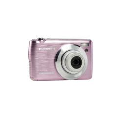 Máquina fotográfica digital Agfaphoto DC8200 + estojo + cartão SD 16 - rosa