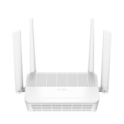 Cudy Router PoE WiFi 6 25G Mesh Dual Band AX3000 - Velocidade até 1000Mbps - 4 Portas - 4 Antenas Fixas de 5dBi - MU-MIMO