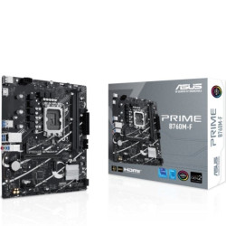 Asus PRIME B760M-F 2xDDR5 M2, PCIe 40, Sata III, HDMI, MicroATX
