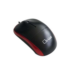 L-Link LL-2080-R Rato Óptico USB Preto/Vermelho 12m