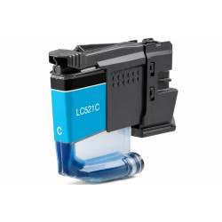 Brother LC521 Ciano Cartucho de Tinta Genérico - Substitui LC521C
